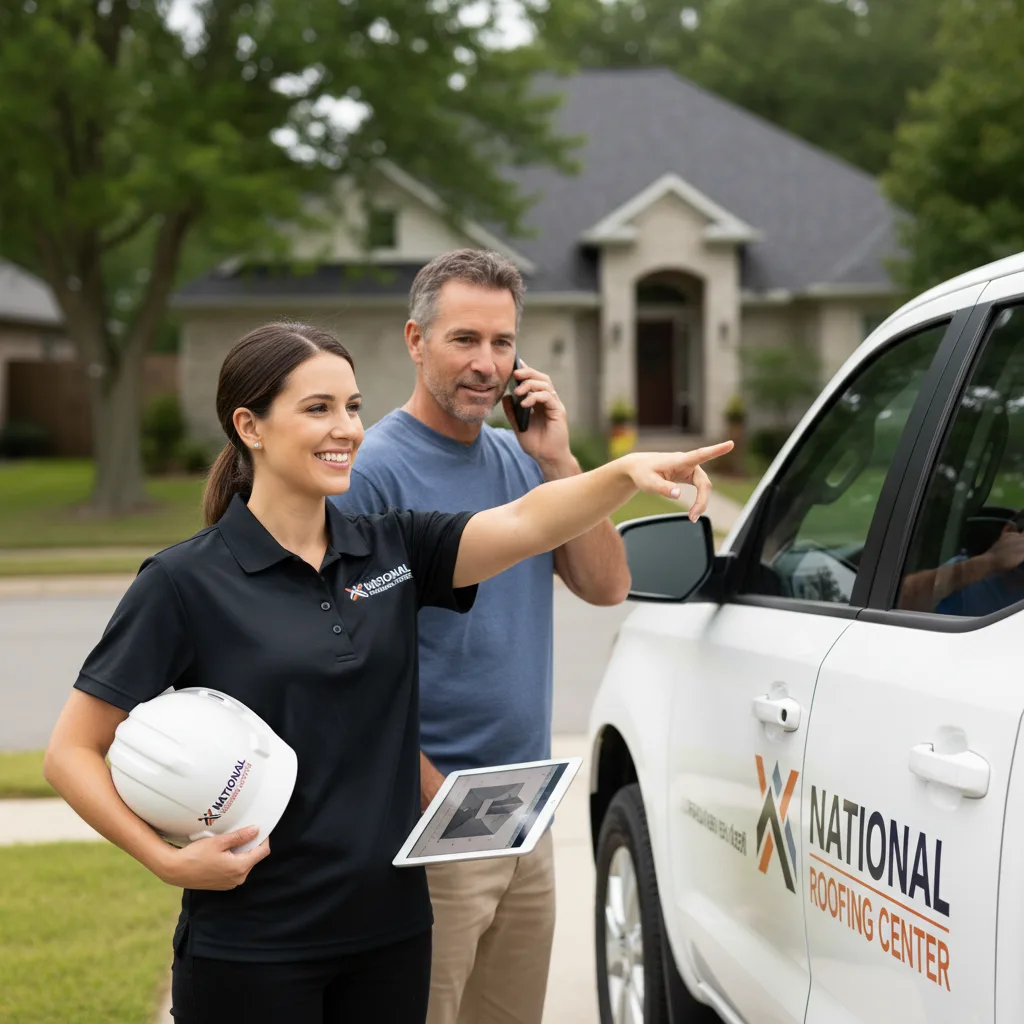 National Roofing Center customer support in Sweeny